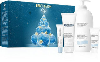 Biotherm by BIOTHERM - Lait Corporel Set - Lait Corporel Anti-Drying Body Milk 400ml + Lait De Douche Cleansing Shower Milk 75ml + Hand & Nail Treatment 20ml + Lip Balm 13ml