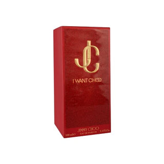 I Want Choo Perfume: The elegant and stylish box design, capturing the essence of luxury and glamour, available at fragrancedealz.com