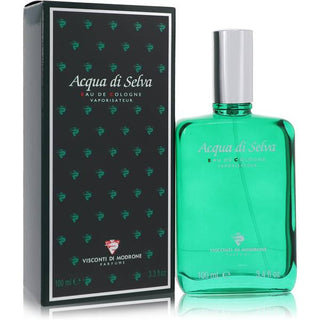 Acqua Di Selva cologne bottle with a classic design and green color, displayed at fragrancedealz.com.