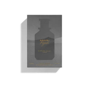 Agar Myrrh perfume box with a dark, elegant design, displayed at fragrancedealz.com.