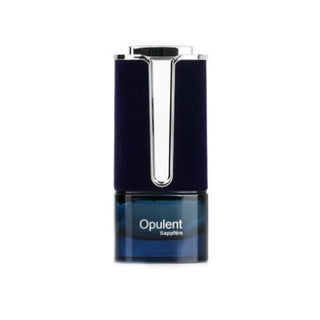 Al Haramain Opulent Sapphire perfume bottle with a luxurious design, displayed at fragrancedealz.com.