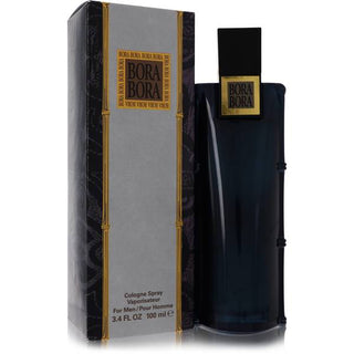 Bora Bora Cologne bottle of 3.4 OZ with its box, at Fragrancedealz.com