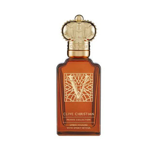 Clive Christian V Amber Fougere Eau De Parfum, 3.4 oz luxurious bottle with ornate design. Available at fragrancedealz.com