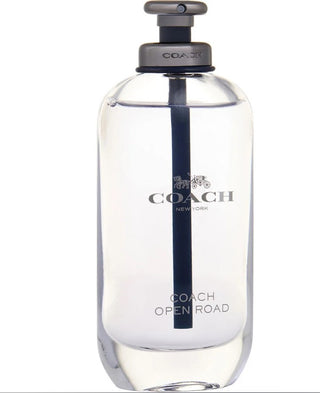 Coach Open Road Cologne 3.3 OZ, clear glass bottle, available at fragrancedealz.com