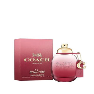 Indulge in the captivating scent of Coach Wild Rose EDP Spray, available now at fragrancedealz.com