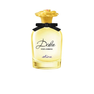 The radiant Dolce Shine perfume bottle gleaming on Fragrancedealz.com