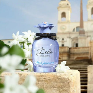 Dolce Blue Jasmine Eau De Parfum Spray delivers a fresh, floral scent, available at fragrancedealz.com