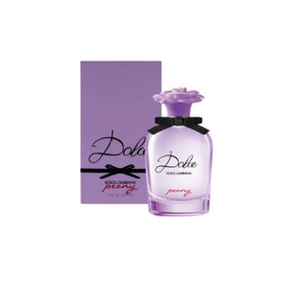 Dolce Peony Eau De Parfum in its elegant box, perfect for gifting, available at fragrancedealz.com