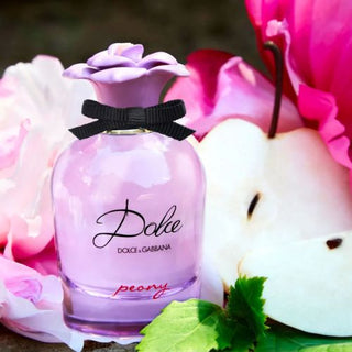 Dolce Peony Eau De Parfum Spray offers a fresh blend of peony and fruity notes, available at fragrancedealz.com