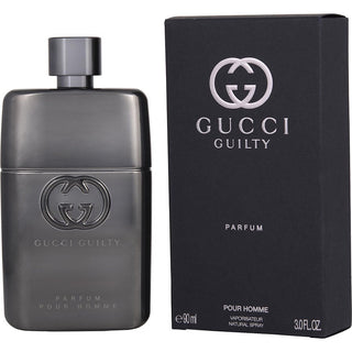 GUCCI GUILTY POUR HOMME by Gucci - PARFUM SPRAY, Bottle with box, Available at fragrancedealz.com