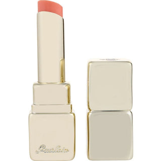 Guerlain Kisskiss Bee Glow Lip Balm # 319 Peach Glow 3.2g/0.11oz. Available at fragrancedealz.com.