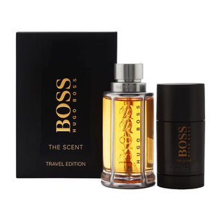 BOSS THE SCENT by Hugo Boss - EDT SPRAY 3.3 OZ & DEODORANT STICK avaialable at fragrancedealz.com