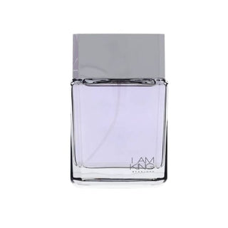 I Am King Cologne 3.4 OZ clear galss bottle with gray cap, available at fragrancedealz.com