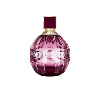 The luxurious Jimmy Choo Fever Perfume bottle, featuring a rich purple hue and elegant design, available on Fragrancedealz.com.