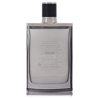 Jimmy Choo Man Cologne 3.3 OZ bottle in gray color, available at fragrancedealz.com