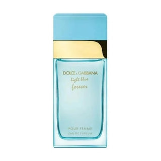 The captivating Light Blue Forever perfume bottle shining on Fragrancedealz.com