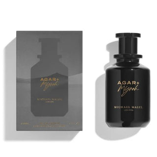 Discover the bold essence of Michael Malul Agar + Myrrh EDP Spray bottle, with box, available now at fragrancedealz.com