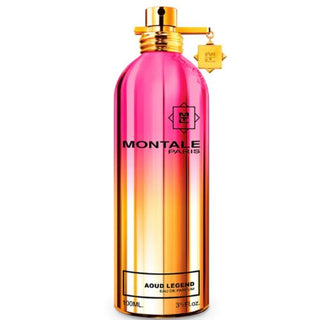 Montale Aoud Legend Eau De Parfum bottle features an ornate design, available at fragrancedealz.com