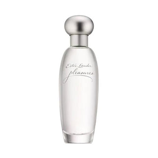 Discover the uplifting scent of Pleasures EDP Spray by Estée Lauder bottle, available now at fragrancedealz.com