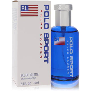 Polo Sport Cologne bottle with its box available at Fragrancedealz.com