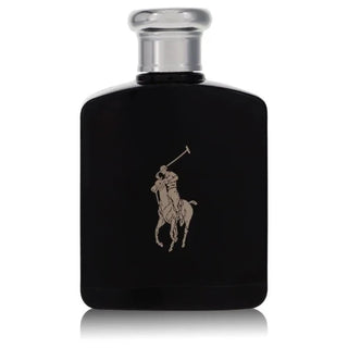 Polo Black Cologne, bottle in black color with silver cap, available at fragrancedealz.com