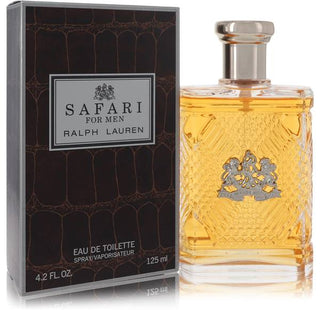 Safari Cologne bottle with its box, available at fragrancedealz.com
