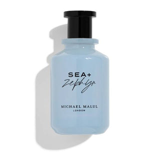 Embrace the fresh, invigorating essence of Sea Zephyr, a perfume housed in a beautifully designed bottle that embodies the breezy charm of the ocean. Available now at FragranceDealz.com.