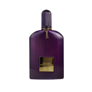 The essence of Tom Ford Velvet Orchid fragrance contained within its elegant vessel on Fragrancedealz.com