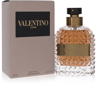 Valentino Uomo Cologne bottle with its box, at Fragrancedealz.com