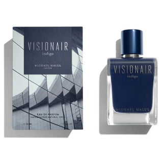 Unveil the luxury of Visionair Indigo, beautifully presented in a sleek bottle with a matching box. A fragrance experience like no other, available now at FragranceDealz.com.