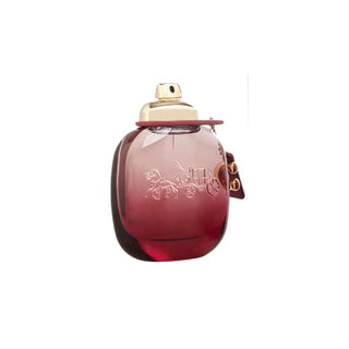 The essence of Wild Rose Coach fragrance contained in its elegant flask on Fragrancedealz.com