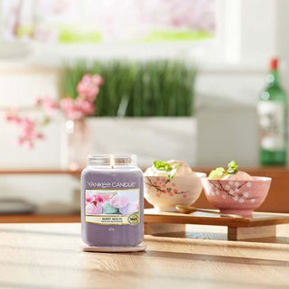 Fill your space with the delightful fragrance of Yankee Candle Berry Mochi Large Jar 22 oz, only at fragrancedealz.com