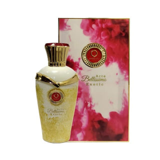 Bottle of Junoon Rose By Al Haramain elegantly standing in front of its box, a captivating display of luxury and sophistication, available at fragrancedealz.com