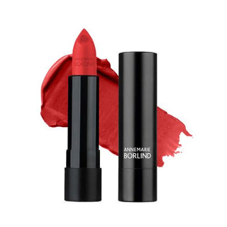 Annemarie Borlind Lipstick in Paris Red, a bold and vibrant shade available at fragrancedealz.com