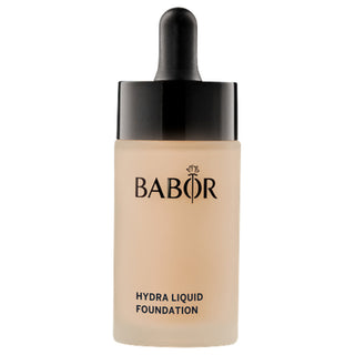 Babor Hydra Liquid Foundation in #08 Sunny, available at Fragrance Dealz. This lightweight foundation offers a radiant finish and buildable coverage for a fresh look.