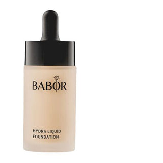 Babor Hydra Liquid Foundation in #11 Tan, available at Fragrance Dealz. This hydrating foundation provides a natural finish and even coverage for a radiant complexion.