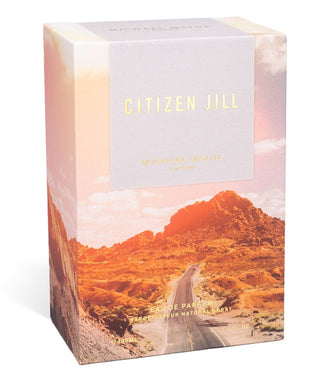  Admire the sleek design and elegant packaging of the Citizen Jill perfume box, reflecting the sophistication of the fragrance within. Discover luxury in every detail at FragranceDealz.com