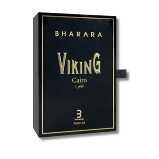 Box of Bharara Viking Cairo 100ML For Unisex, exuding elegance and allure. Discover the essence of strength at fragrancedealz.com