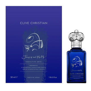 Clive Christian Jump Up And Kiss Me Hedonistic with its matching stylish box, available at fragrancedealz.com