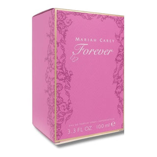 Side view presenting the elegant silhouette of the Forever Mariah Carey Perfume box, embodying timeless beauty and allure. Explore fragrance perfection at fragrancedealz.com