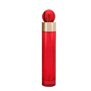 Sleek Perry Ellis 360 Red Perfume bottle, featuring a vibrant blend of citrus and spices, perfect for wearing on a sunny summer day, available on Fragrancedealz.com