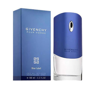 Givenchy Blue Label EDT, 3.4 oz bottle with sophisticated box packaging. Available at fragrancedealz.com