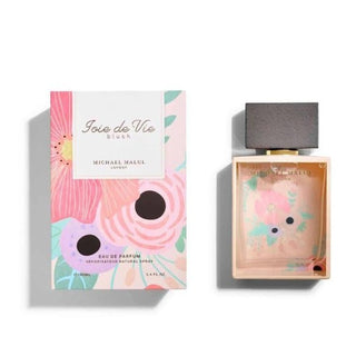 Bottle and box of Joie De Vie Blush Perfume, capturing the essence of beauty and sophistication. Elevate your senses at fragrancedealz.com