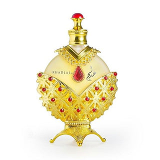 Khadlaj Hareem Al Sultan Gold Concentrated Oil Perfume, 15 ml luxurious gold bottle. Available at fragrancedealz.com