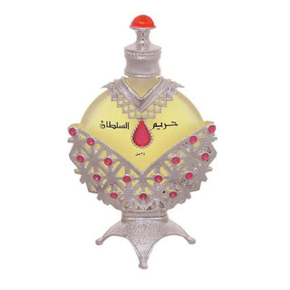 Khadlaj Hareem Al Sultan Silver Concentrated Oil Perfume, 15 ml sleek silver bottle. Available at fragrancedealz.com