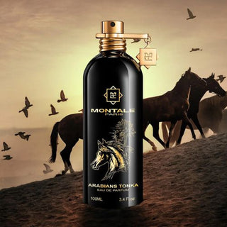 Montale Paris Arabians Tonka EDP, 3.4 oz. Exotic tonka bean and spice fragrance. Available at fragrancedealz.com