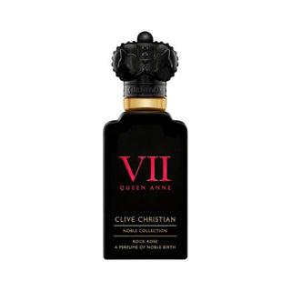 Clive Christian Noble VII Queen Anne Rock Rose bottle showcases a luxurious design, available at fragrancedealz.com